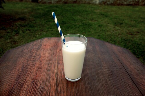 milk in cup
